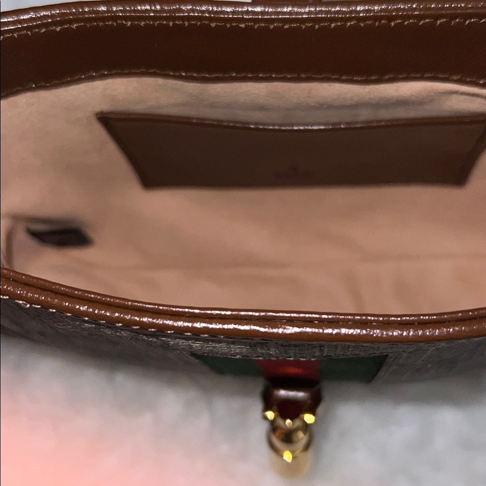 🆕 Auth Gucci Mini Jackie 1961 Hobo Bag w/ Shoulder Strap - Picture 10 of 13